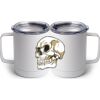 10 oz. White Stainless Steel Coffee Mug Thumbnail