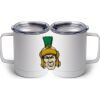 10 oz. White Stainless Steel Coffee Mug Thumbnail