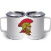 10 oz. White Stainless Steel Coffee Mug Thumbnail