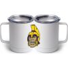 10 oz. White Stainless Steel Coffee Mug Thumbnail