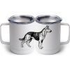 10 oz. White Stainless Steel Coffee Mug Thumbnail