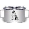 10 oz. White Stainless Steel Coffee Mug Thumbnail