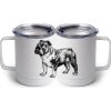 10 oz. White Stainless Steel Coffee Mug Thumbnail