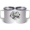 10 oz. White Stainless Steel Coffee Mug Thumbnail