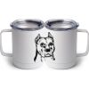10 oz. White Stainless Steel Coffee Mug Thumbnail