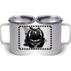 10 oz. White Stainless Steel Coffee Mug Thumbnail