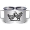 10 oz. White Stainless Steel Coffee Mug Thumbnail