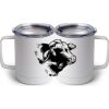 10 oz. White Stainless Steel Coffee Mug Thumbnail