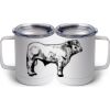 10 oz. White Stainless Steel Coffee Mug Thumbnail
