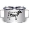 10 oz. White Stainless Steel Coffee Mug Thumbnail