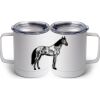 10 oz. White Stainless Steel Coffee Mug Thumbnail