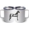 10 oz. White Stainless Steel Coffee Mug Thumbnail