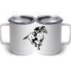 10 oz. White Stainless Steel Coffee Mug Thumbnail