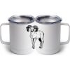 10 oz. White Stainless Steel Coffee Mug Thumbnail