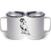10 oz. White Stainless Steel Coffee Mug Thumbnail
