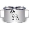 10 oz. White Stainless Steel Coffee Mug Thumbnail