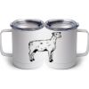 10 oz. White Stainless Steel Coffee Mug Thumbnail