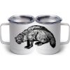10 oz. White Stainless Steel Coffee Mug Thumbnail