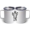 10 oz. White Stainless Steel Coffee Mug Thumbnail