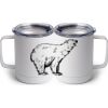 10 oz. White Stainless Steel Coffee Mug Thumbnail