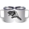 10 oz. White Stainless Steel Coffee Mug Thumbnail