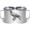 10 oz. White Stainless Steel Coffee Mug Thumbnail