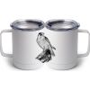 10 oz. White Stainless Steel Coffee Mug Thumbnail