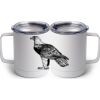 10 oz. White Stainless Steel Coffee Mug Thumbnail
