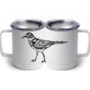 10 oz. White Stainless Steel Coffee Mug Thumbnail