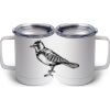 10 oz. White Stainless Steel Coffee Mug Thumbnail