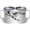10 oz. White Stainless Steel Coffee Mug Thumbnail