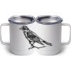 10 oz. White Stainless Steel Coffee Mug Thumbnail