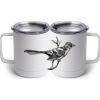 10 oz. White Stainless Steel Coffee Mug Thumbnail