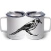 10 oz. White Stainless Steel Coffee Mug Thumbnail