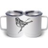 10 oz. White Stainless Steel Coffee Mug Thumbnail
