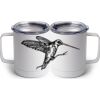 10 oz. White Stainless Steel Coffee Mug Thumbnail