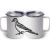 10 oz. White Stainless Steel Coffee Mug Thumbnail