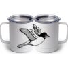 10 oz. White Stainless Steel Coffee Mug Thumbnail