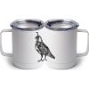 10 oz. White Stainless Steel Coffee Mug Thumbnail