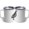 10 oz. White Stainless Steel Coffee Mug Thumbnail
