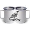 10 oz. White Stainless Steel Coffee Mug Thumbnail