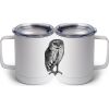 10 oz. White Stainless Steel Coffee Mug Thumbnail