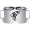 10 oz. White Stainless Steel Coffee Mug Thumbnail