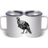 10 oz. White Stainless Steel Coffee Mug Thumbnail