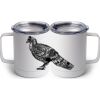 10 oz. White Stainless Steel Coffee Mug Thumbnail