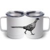 10 oz. White Stainless Steel Coffee Mug Thumbnail