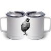 10 oz. White Stainless Steel Coffee Mug Thumbnail