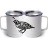 10 oz. White Stainless Steel Coffee Mug Thumbnail