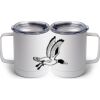 10 oz. White Stainless Steel Coffee Mug Thumbnail