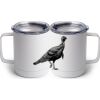 10 oz. White Stainless Steel Coffee Mug Thumbnail
